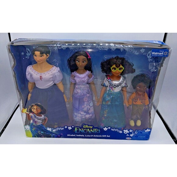 Disney Encanto 4 Doll Gift Set - BRAND NEW -Mirabel, Isabela, Luisa and Antonio - Picture 2 of 11